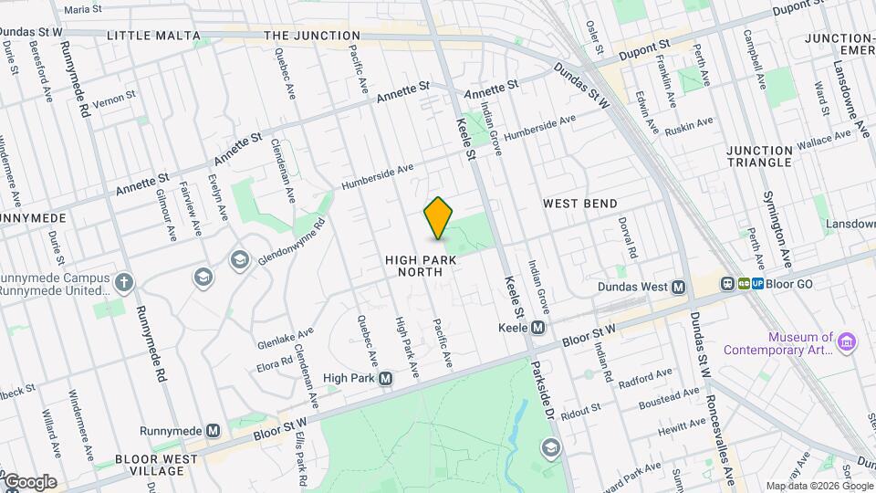 166 Oakmount Rd Map and Location Details