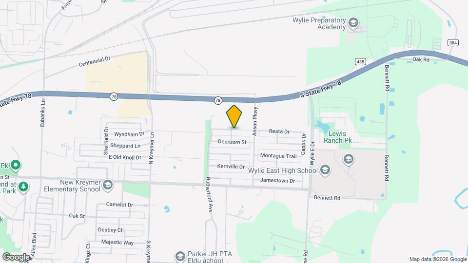 2800 Bissell Way Mapa y Detalles de la Ubicación