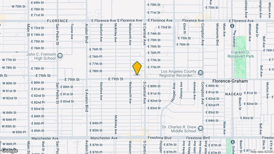 *DO NOT USE*923-1015 E 79th St-HUD Map and Location Details