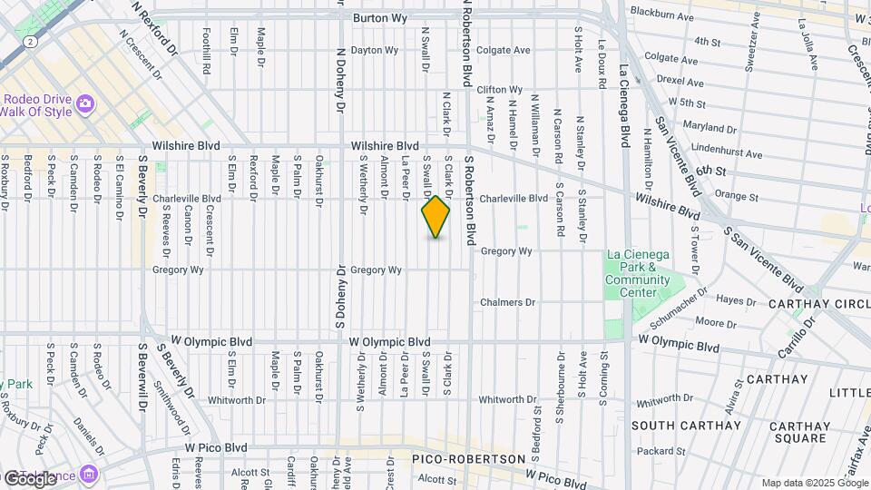 248 S Swall Dr Map and Location Details