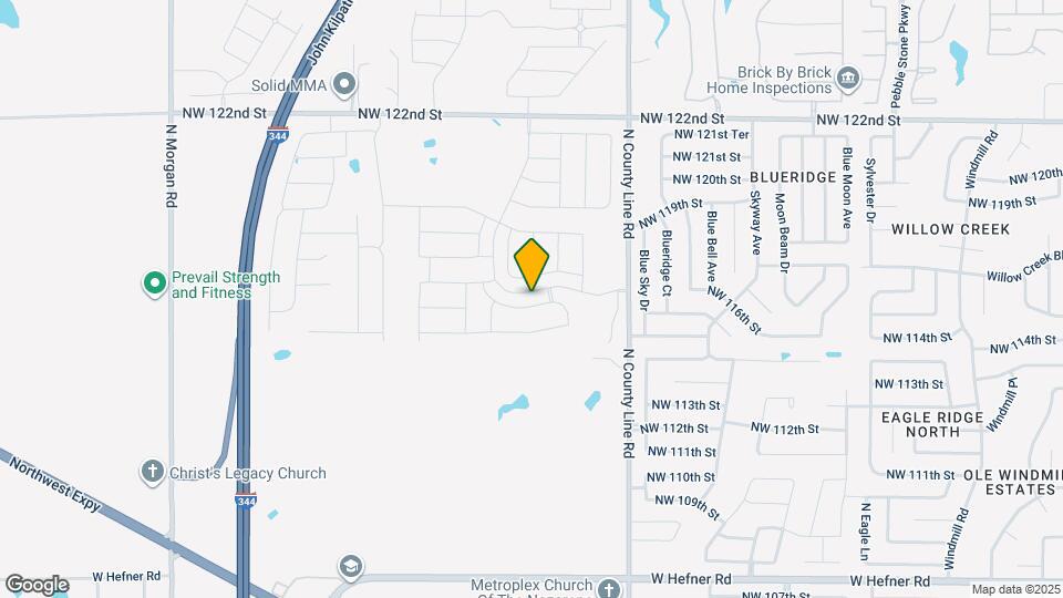 9117 NW 115th Ter Map and Location Details