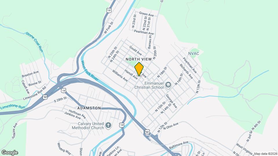 2010 Hamill Ave Map and Location Details