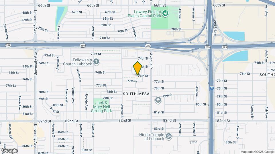 1707 76th St Map and Location Details