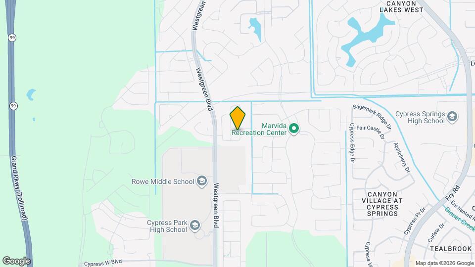 7919 Cypress Country Dr Map and Location Details