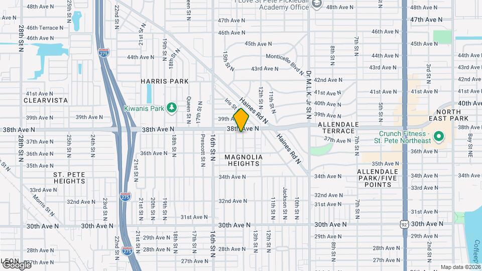 3706 13th St N Map and Location Details