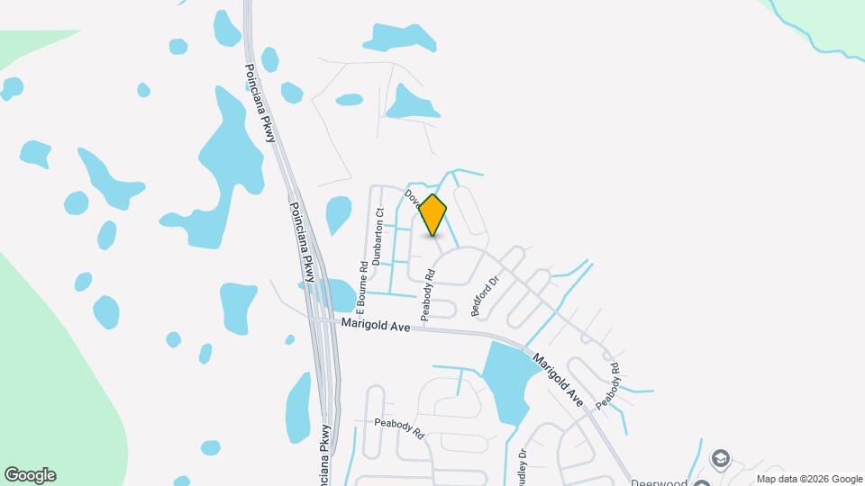 1307 Dover Dr Map and Location Details