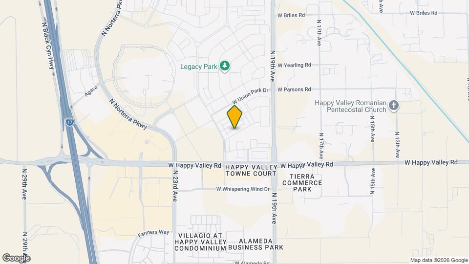 2044 W Trotter Trail Map and Location Details