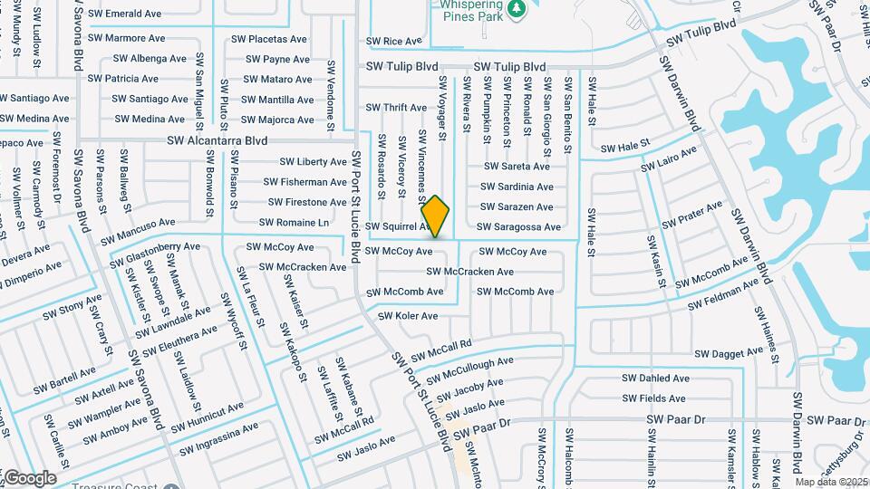 813 SW McCoy Ave Map and Location Details