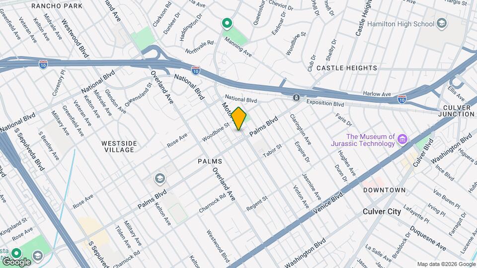 3451 Motor Ave Mapa y Detalles de la Ubicación