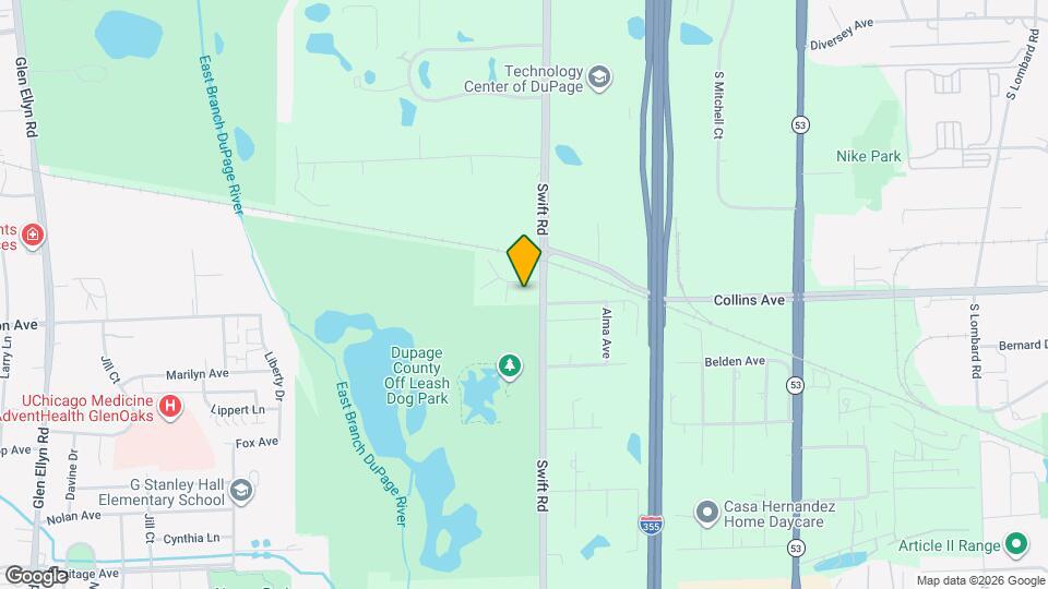 2125 W Concord Ln Map and Location Details