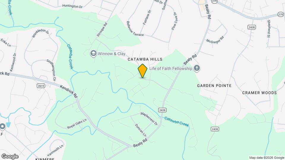 3917 Catawba Hills Dr, Unit 337 Circuit Mapa y Detalles de la Ubicación
