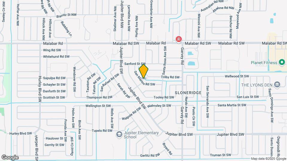 295 San Marino Rd SW Map and Location Details