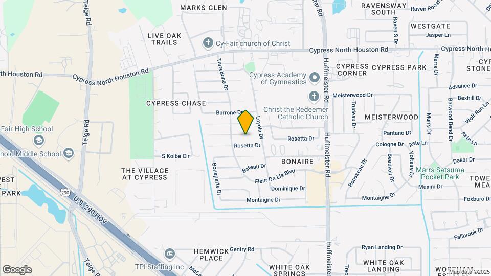 14119 Sylvia Dr Mapa y Detalles de la Ubicación