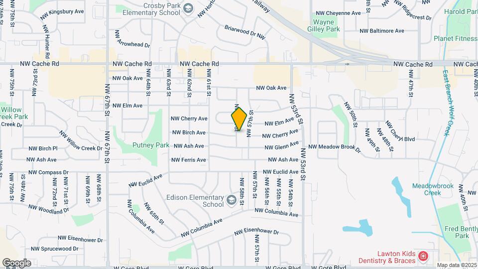 815 NW 58th St Map and Location Details