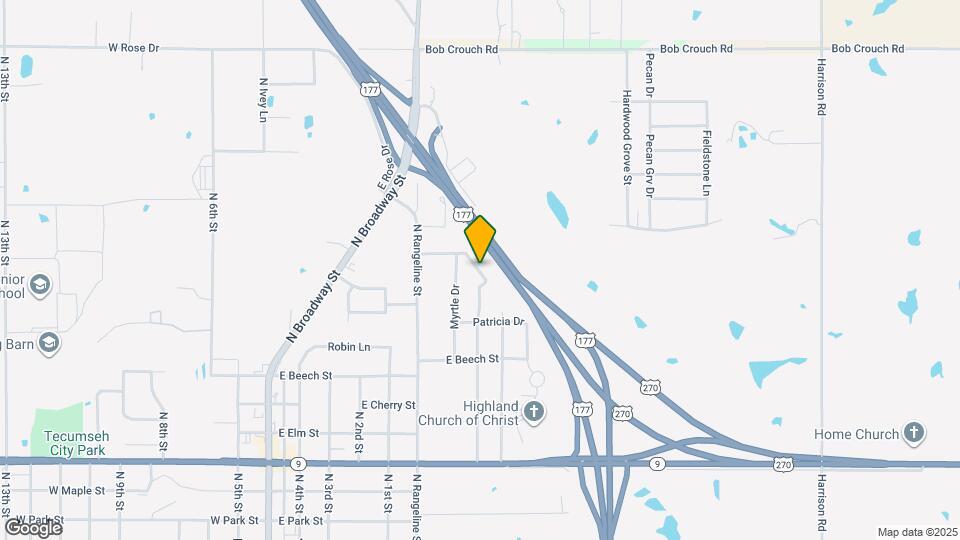 405 N Sharon St Map and Location Details