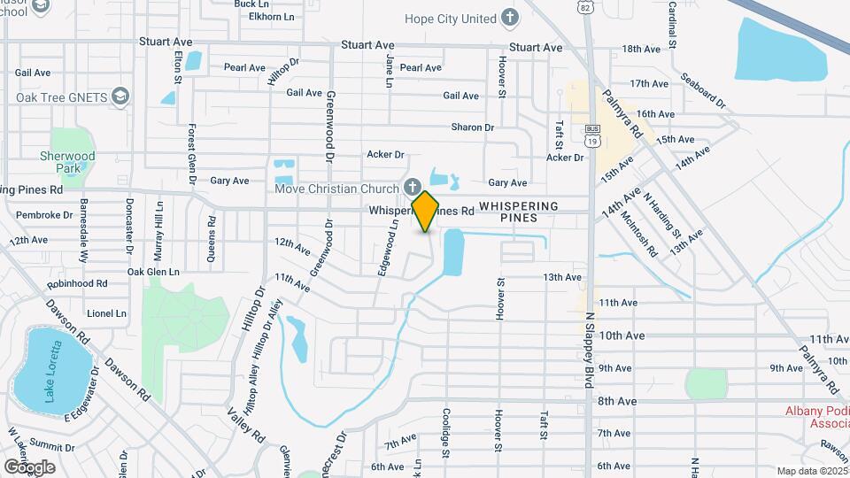 Whispering Pines Townhomes Map and Location Details