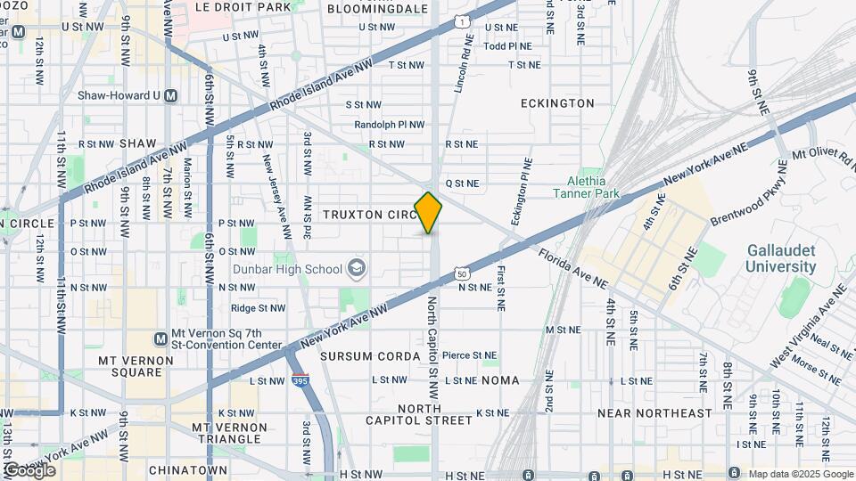 1412 North Capitol St NW Map and Location Details