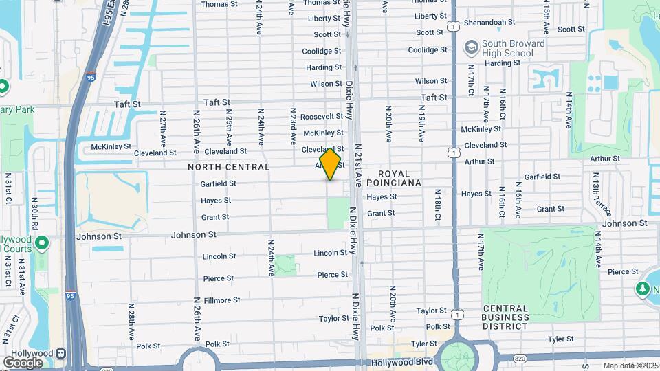1115 N 22nd Ave Map and Location Details