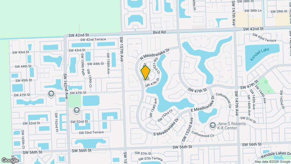 4677 SW 154th Pl Map and Location Details