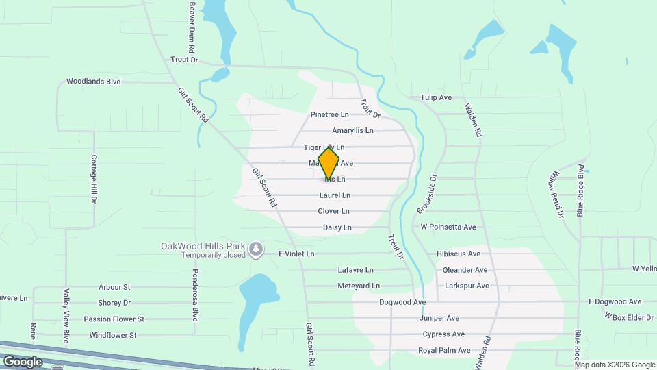 254 Iris Ln Map and Location Details