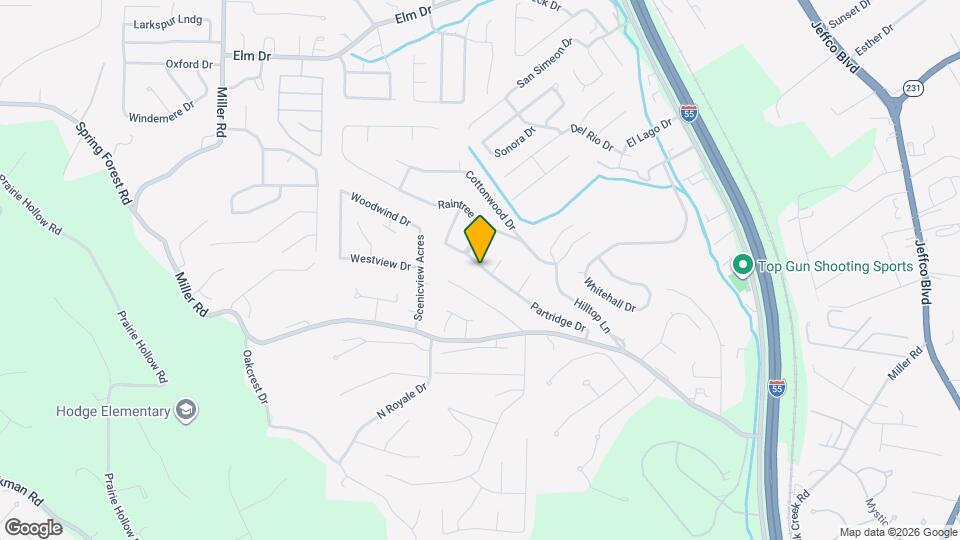 1806 Partridge Dr Map and Location Details