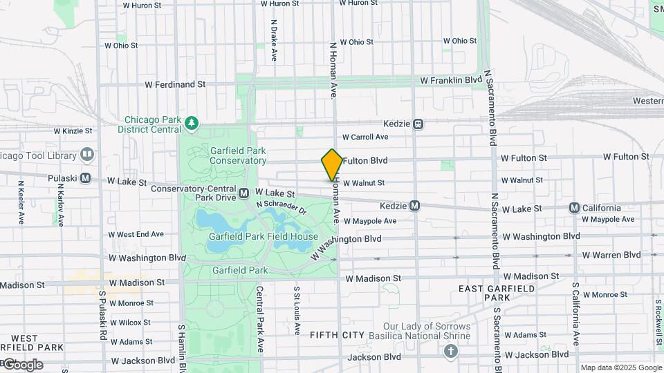 214-220 N Homan Ave Map and Location Details