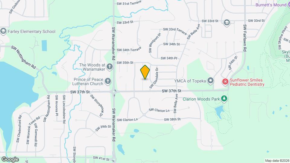 3612 SW Ashworth Ct Map and Location Details