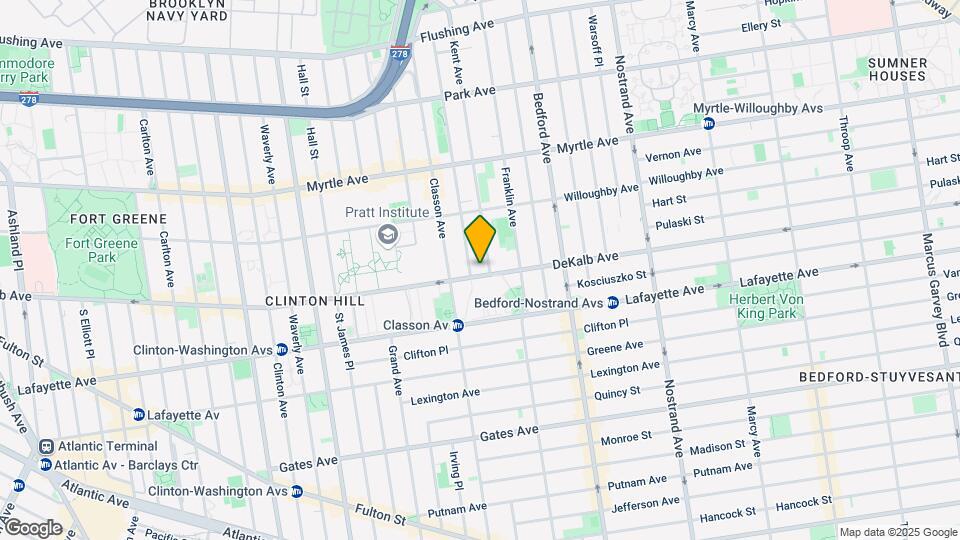 455 De Kalb Ave Mapa y Detalles de la Ubicación