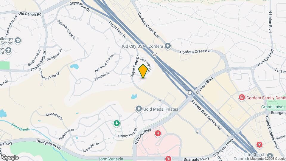 9891 Red Sage Dr Mapa y Detalles de la Ubicación