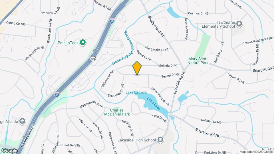 2457 Sunset Dr NE Mapa y Detalles de la Ubicación