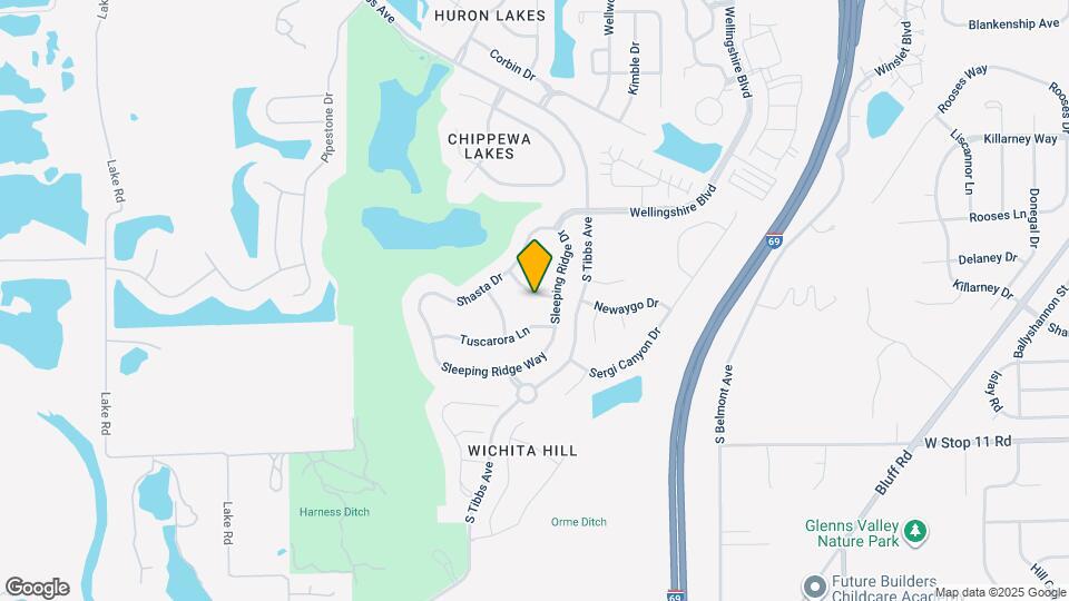 2919 Kaskaskia Way Map and Location Details