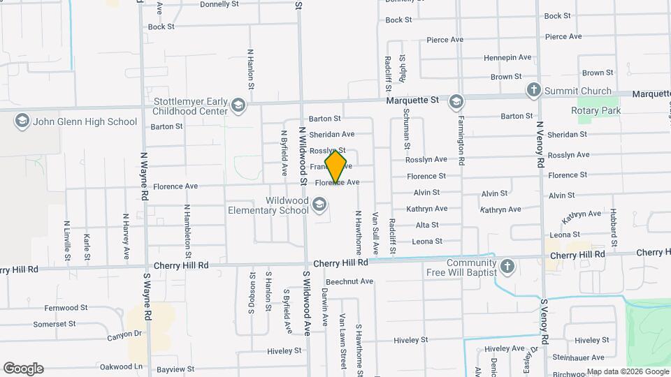34227 Florence St Map and Location Details