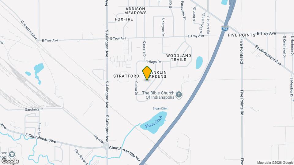 6303 Abaca Way Mapa y Detalles de la Ubicación