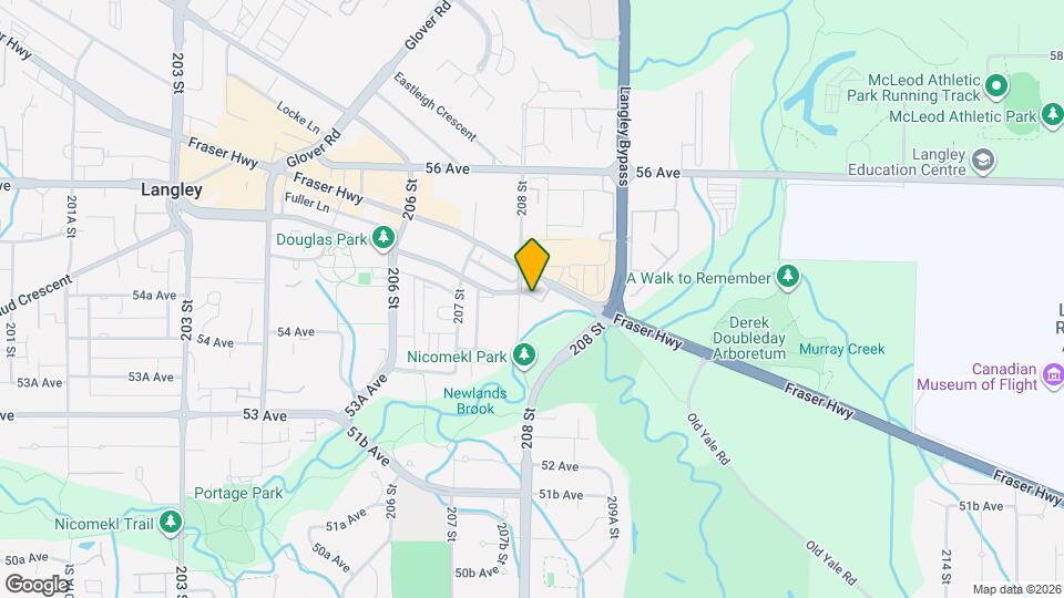 20844 Douglas Cres Map and Location Details
