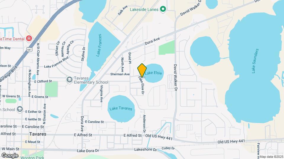 1012 Lake Elsie Dr Map and Location Details