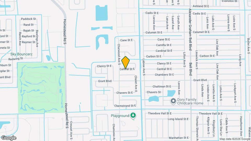 640 Central St E Map and Location Details