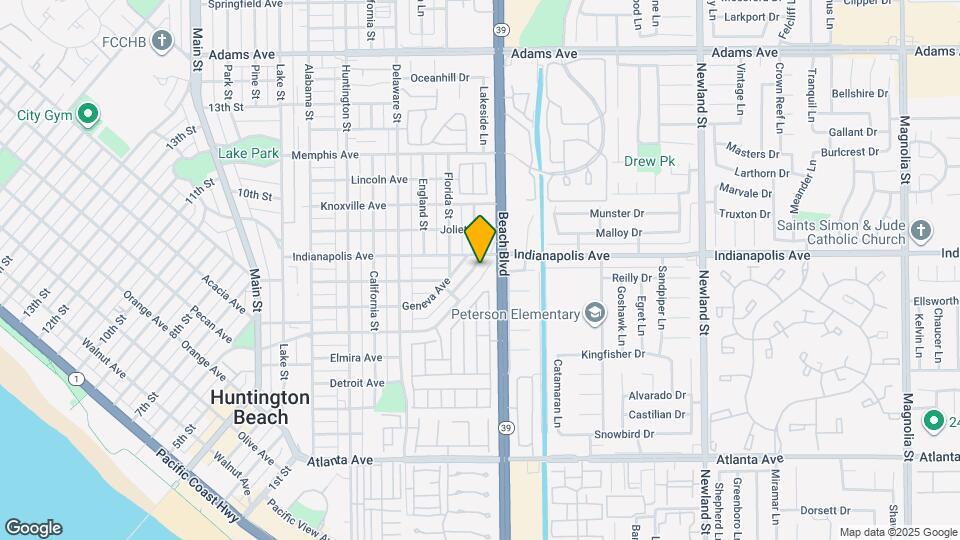 831 Frankfort Ave Map and Location Details