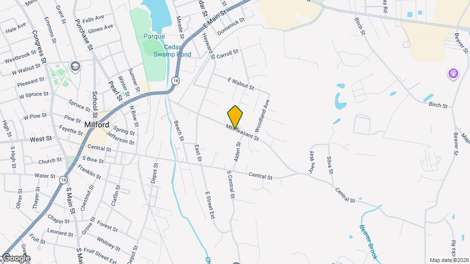 57 Mt Pleasant St Map and Location Details