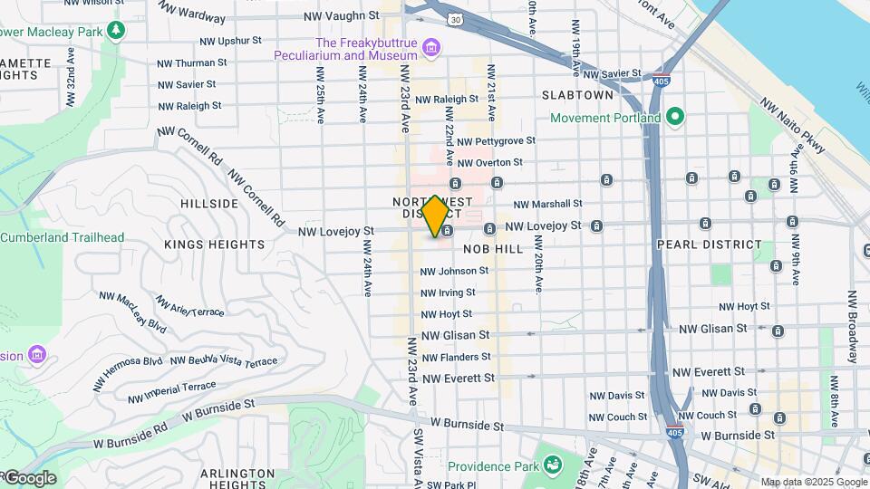2237 NW Kearney St Mapa y Detalles de la Ubicación