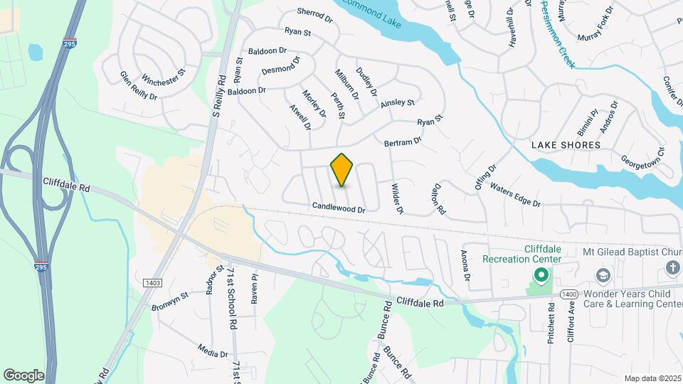 6921 Timberwood Dr Map and Location Details