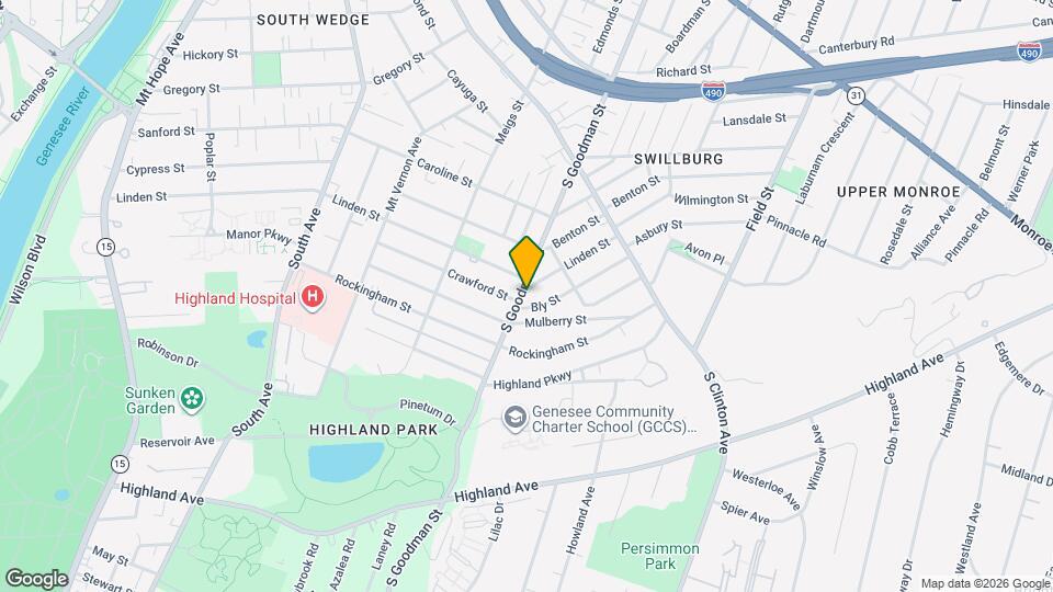 918 S Goodman St Map and Location Details