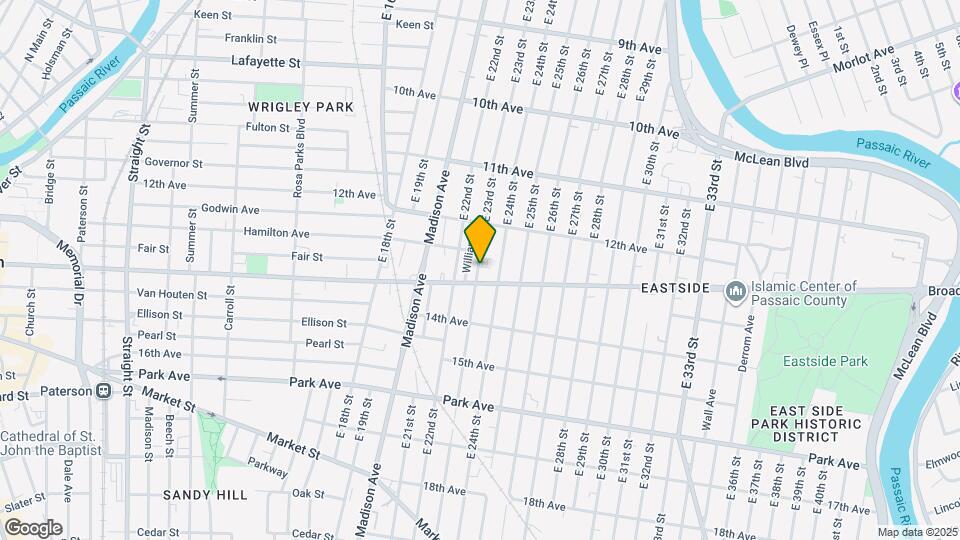 661 E 23rd St Map and Location Details