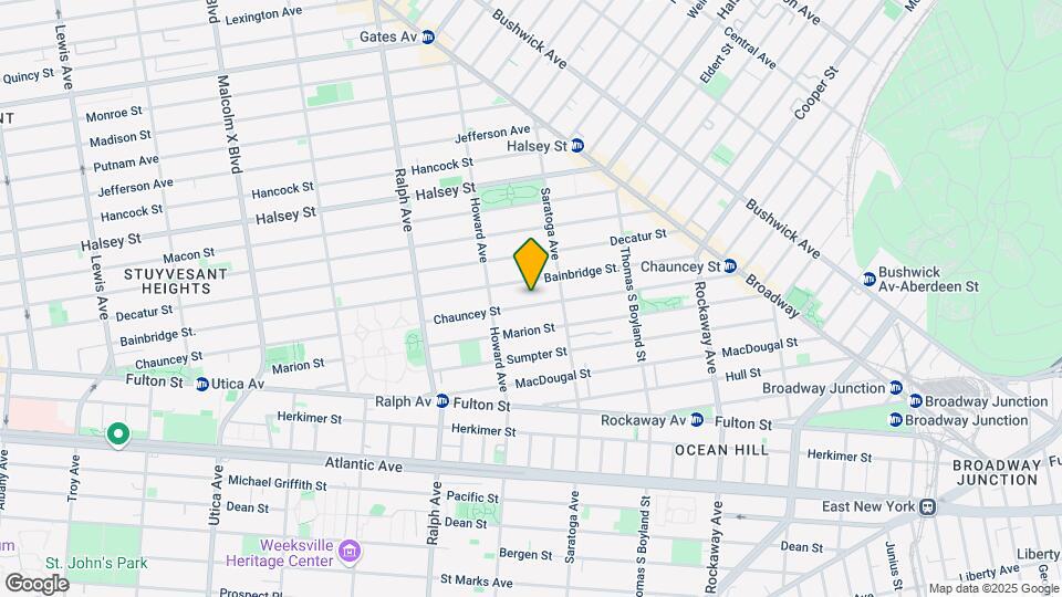 407 Chauncey St Map and Location Details