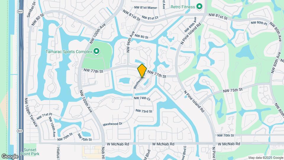 7680 Westwood Dr, Unit 822 Map and Location Details