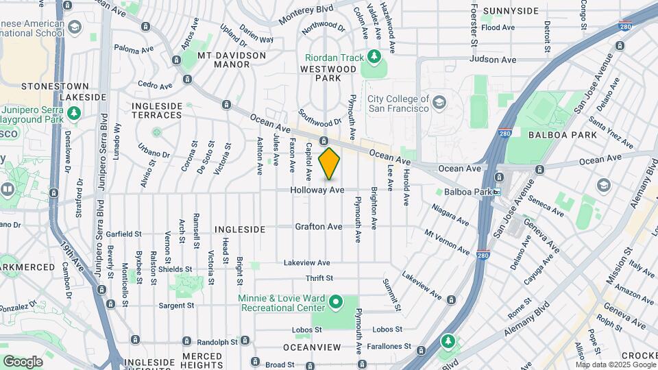 200-210 Miramar Ave Map and Location Details