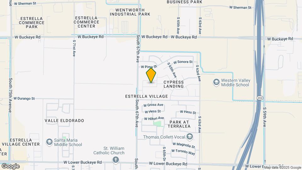 6618 W Mohave St Map and Location Details