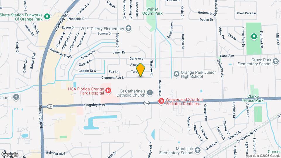 584 Clermont Ave S Map and Location Details