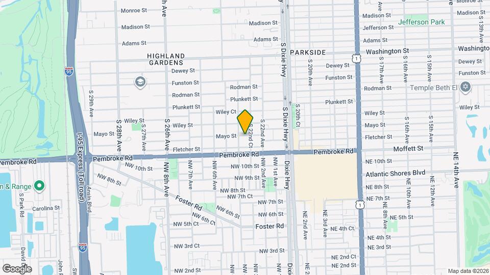 2240 Mayo St Map and Location Details
