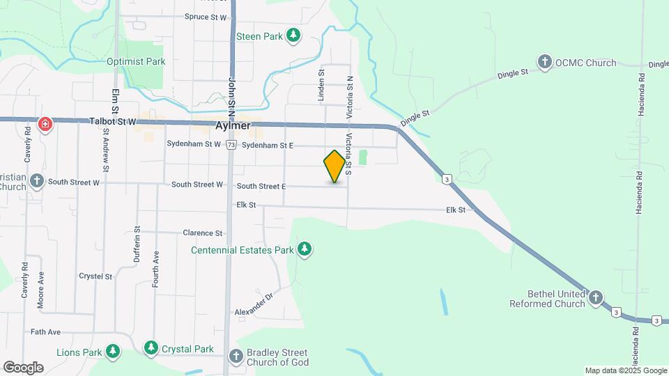 106 South Street E Map and Location Details