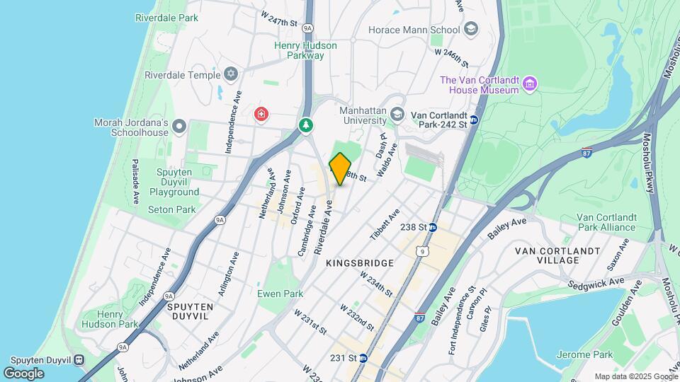 3636 Fieldston Rd Map and Location Details